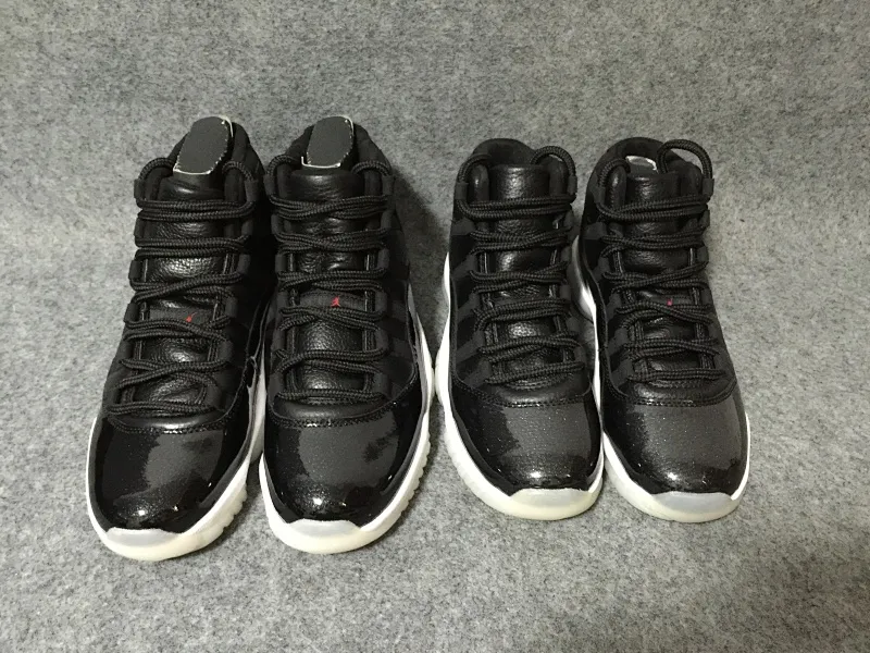 All Categories Air Jordan Jordan Series Basketball Shoes Air Jordan 11 First Layer Authentic Brand Original Air Jordan 11 "72-10" AJ11 Big Devil Joe 11 True Carbon Fiber 378037-002 Original Brand Men's Shoes